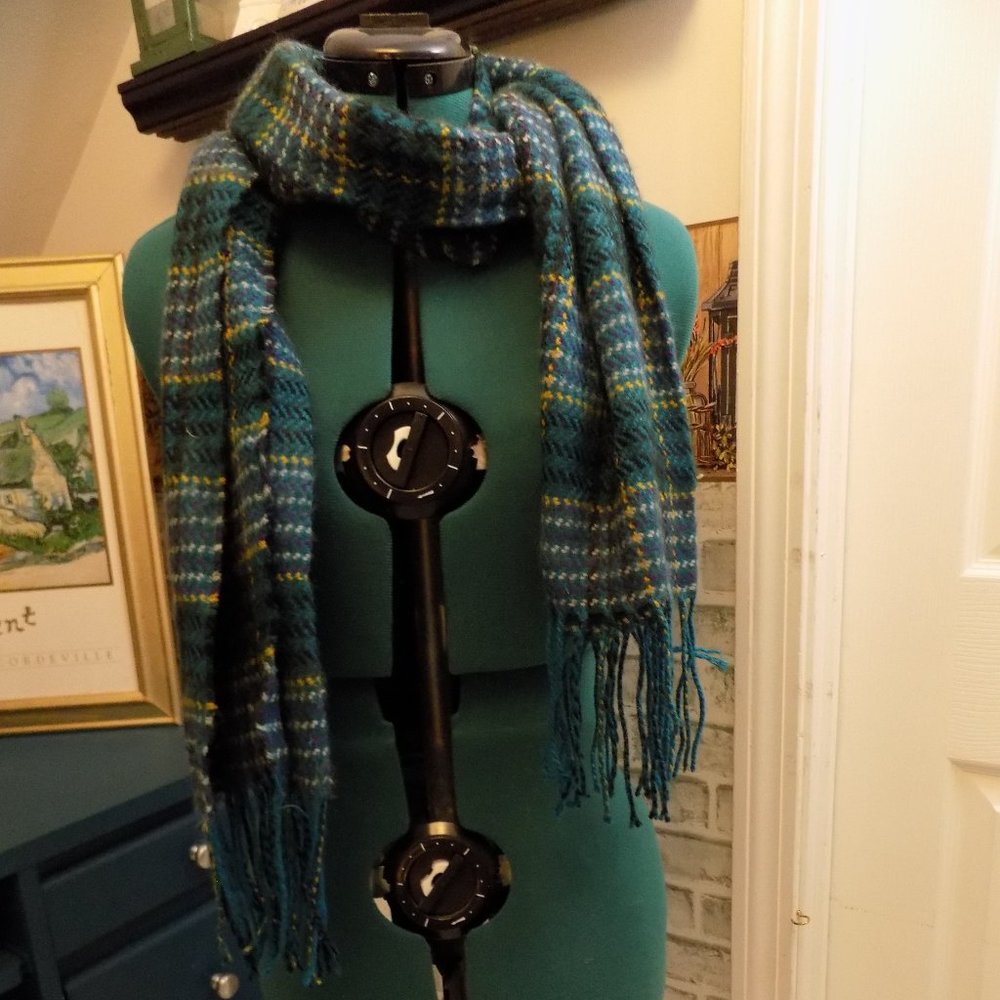 Plaid Winter Scarf